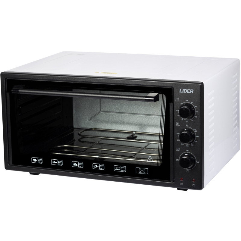Духовка настільна Lider 4823 ECO BLACK-WHITE