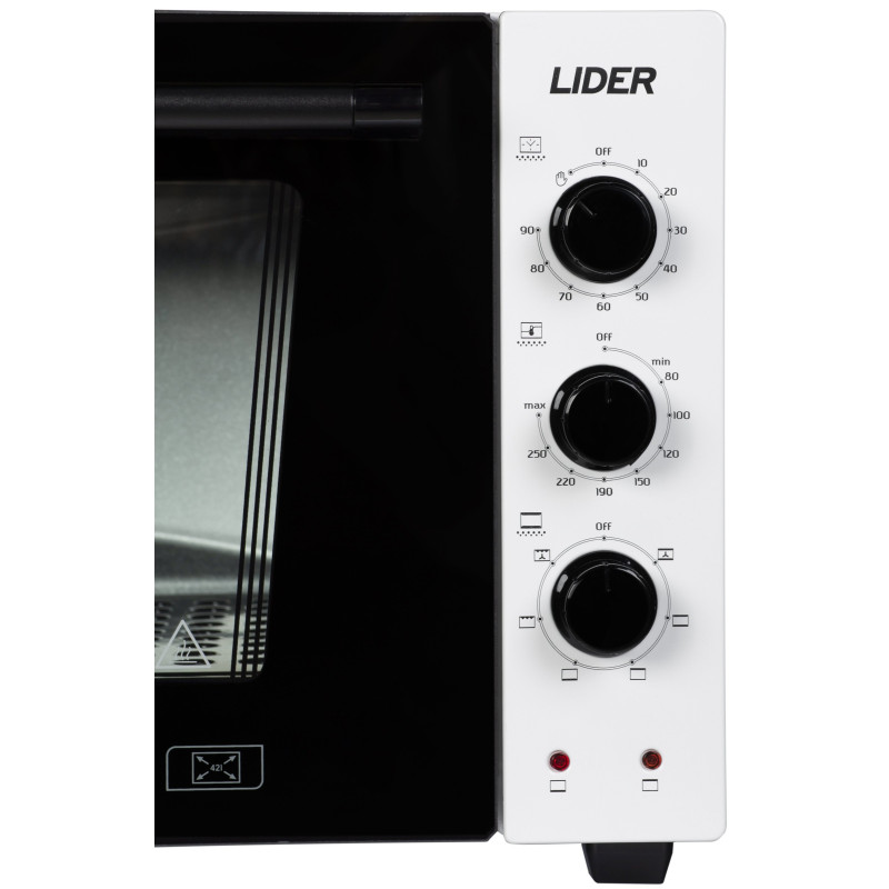 Настільна духовка LIDER 4223 LUX WHITE