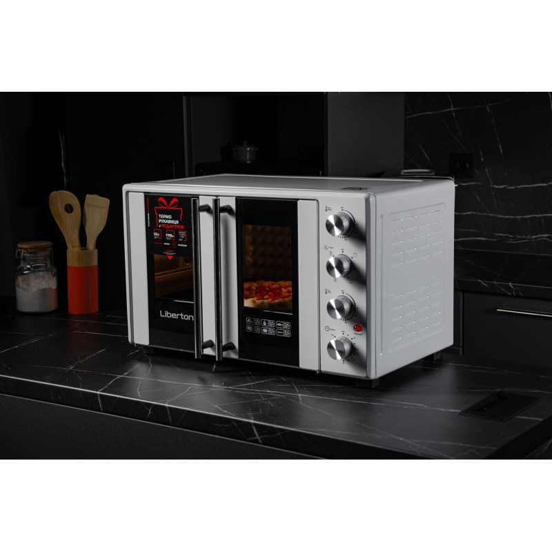 Настільна духовка LIBERTON LEO-500 White