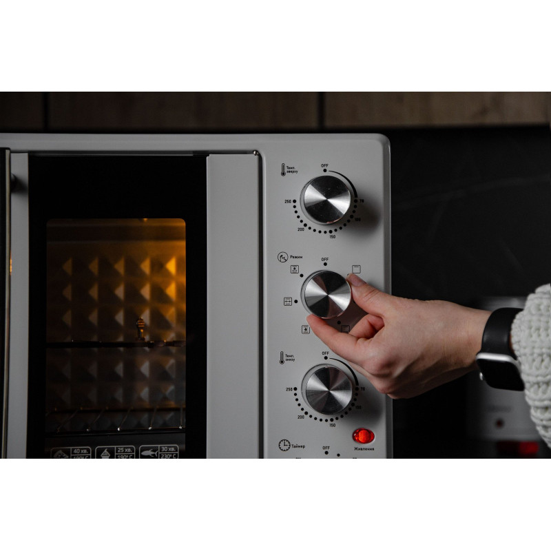 Настільна духовка LIBERTON LEO-500 White