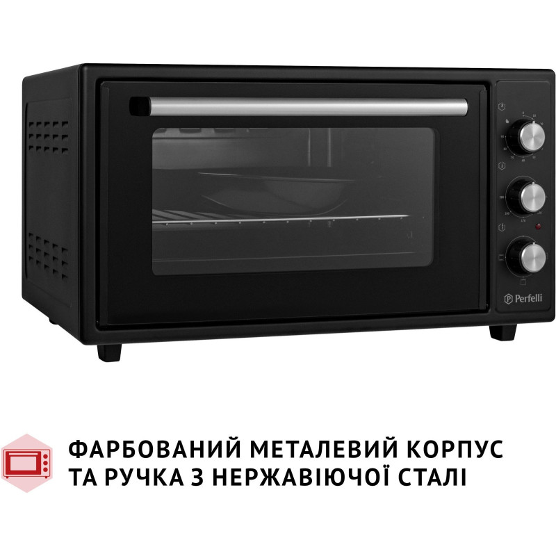 Настільна духовка Perfelli CLASSIC 48 BLACK