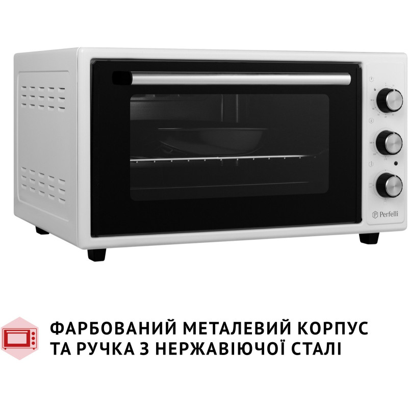 Настільна духовка Perfelli CLASSIC 48 WHITE