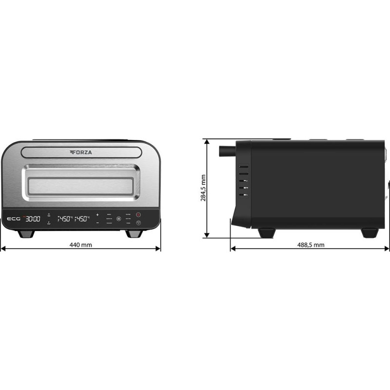 Настільна духовка ECG Forza 4500 Pizza