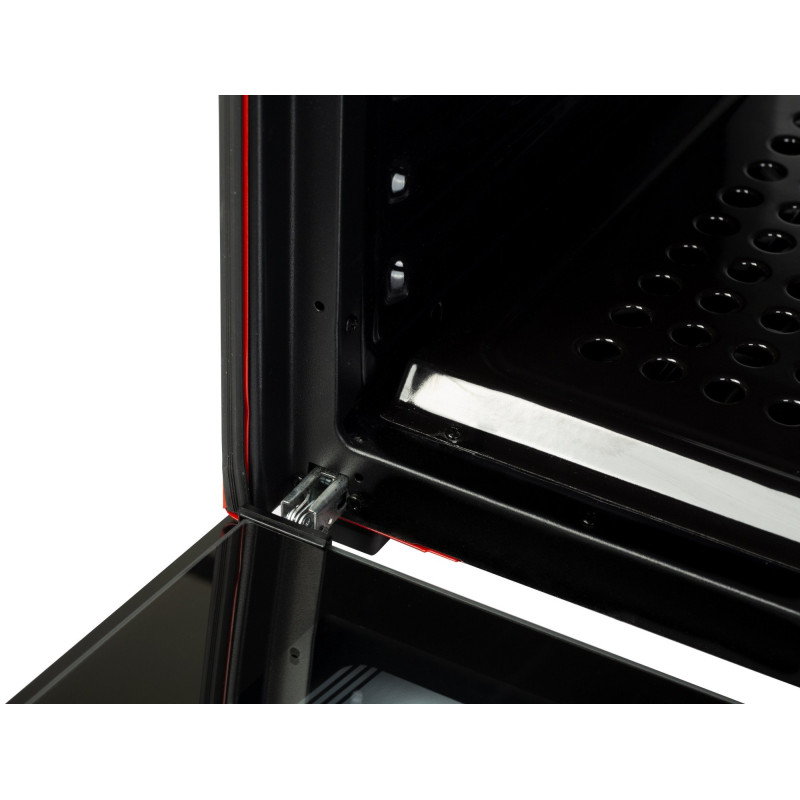 Настільна духовка LIDER 4223 LUX BLACK-RED
