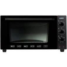 Настільна духовка LIDER 4223 LUX BLACK-RED