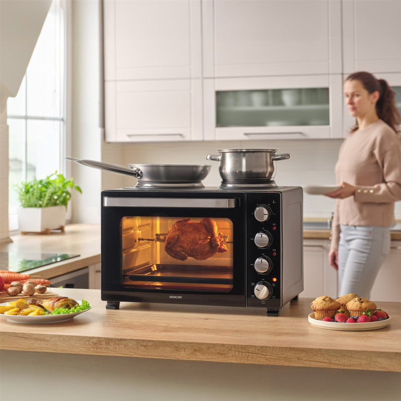 Настільна духовка Sencor SEO 3500BK