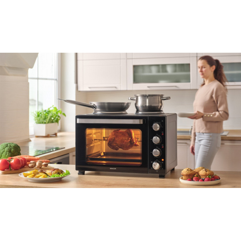 Настільна духовка Sencor SEO 3500BK