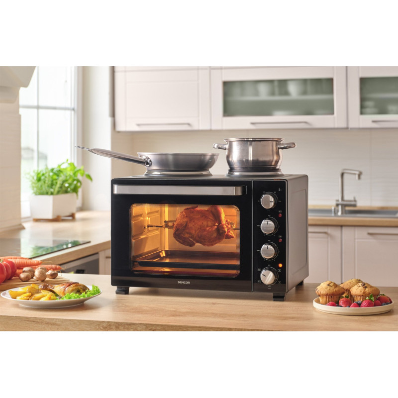 Настільна духовка Sencor SEO 3500BK