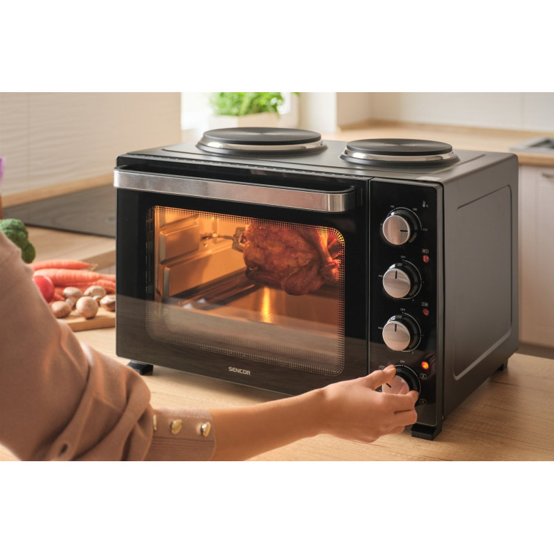 Настільна духовка Sencor SEO 3500BK