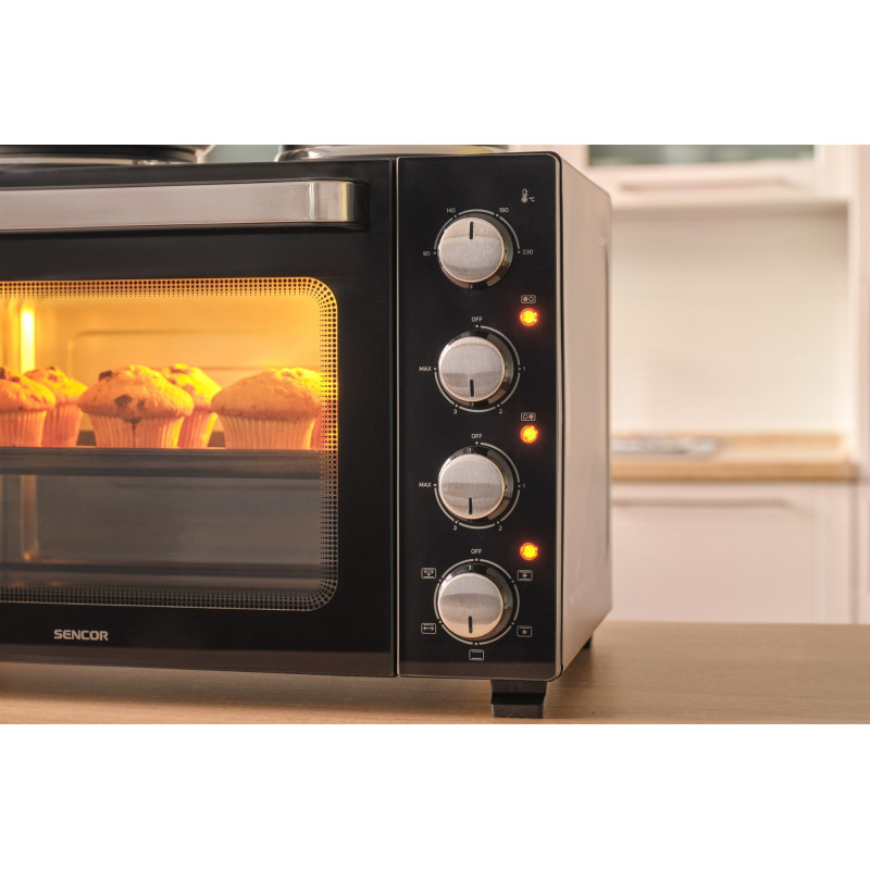 Настільна духовка Sencor SEO 3500BK