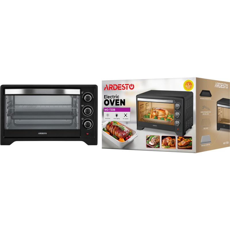 Настільна духовка ARDESTO MO-T33B