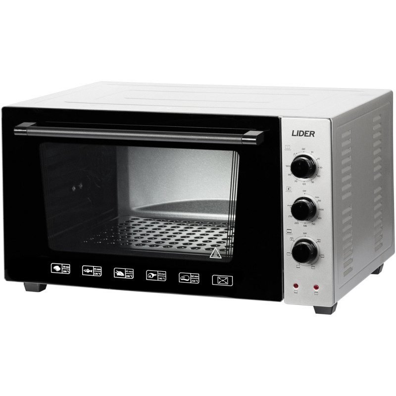 Настільна духовка LIDER 4223 LUX GREY-BLACK