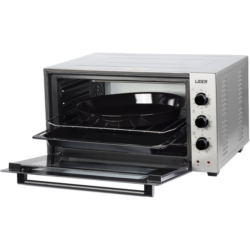 Настільна духовка LIDER 4223 LUX GREY-BLACK