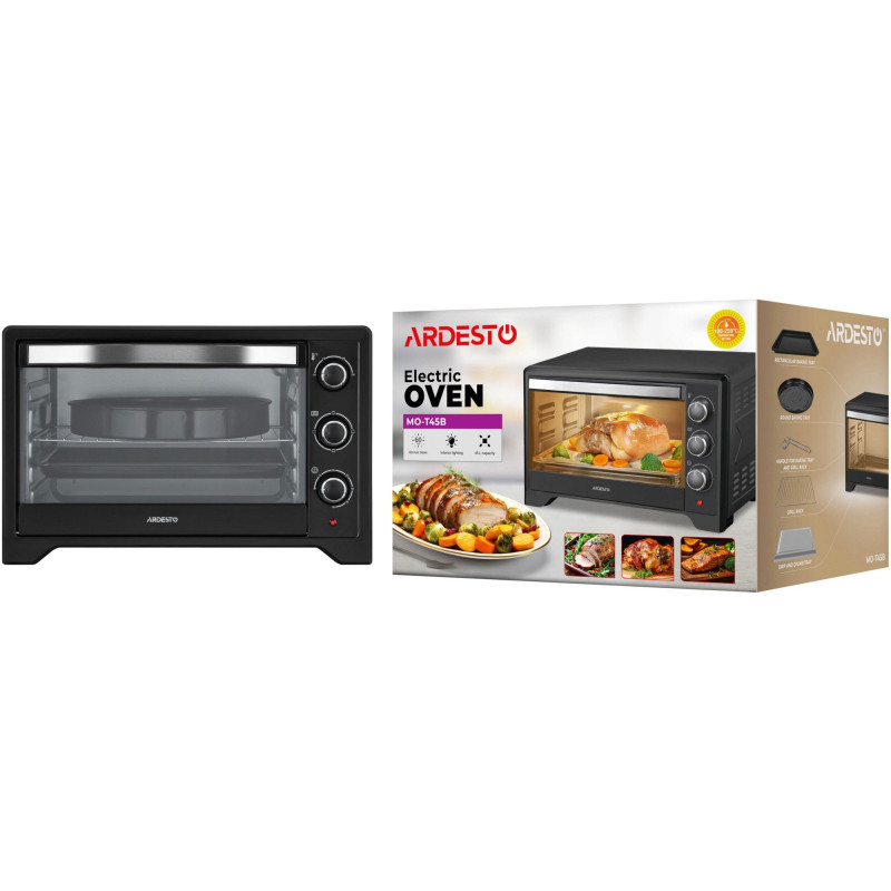 Настільна духовка ARDESTO MO-T45B