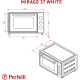 Настільна духовка Perfelli MIRAGE 37 WHITE