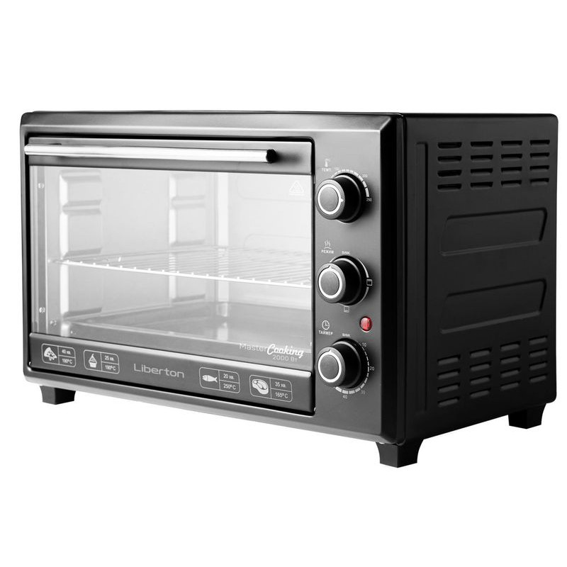 Настільна духовка LIBERTON LEO-400 Black