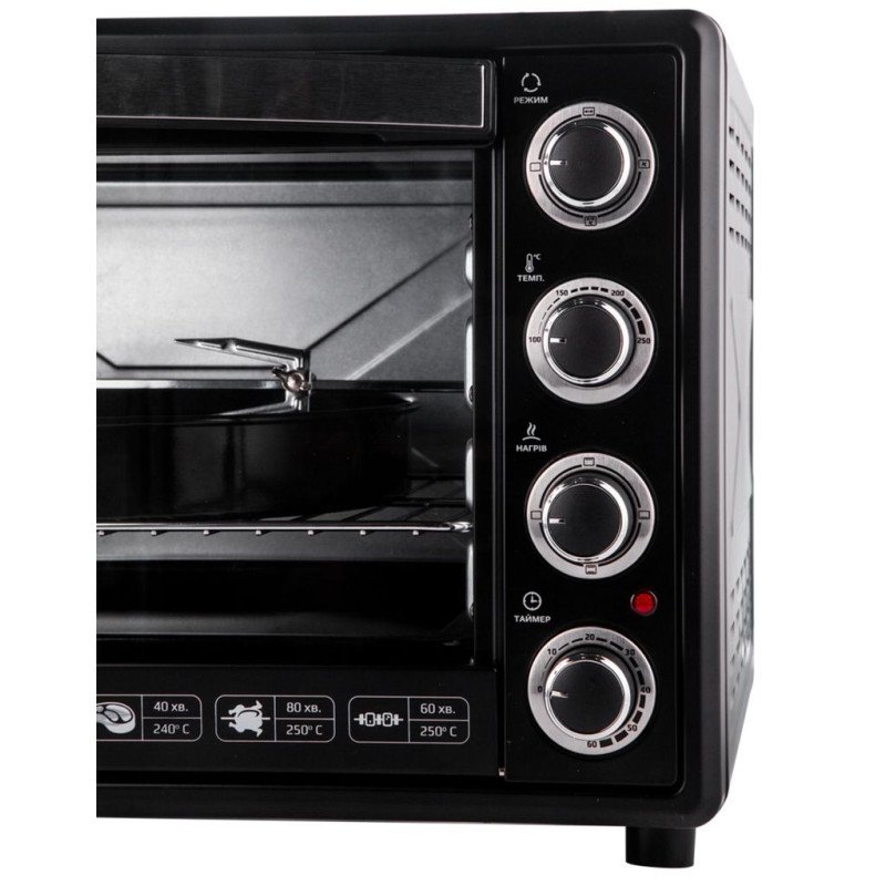 Настільні духовки LIBERTON LEO-650 Black