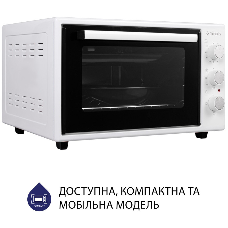 Настільна духовка Minola FOE 3714 WH