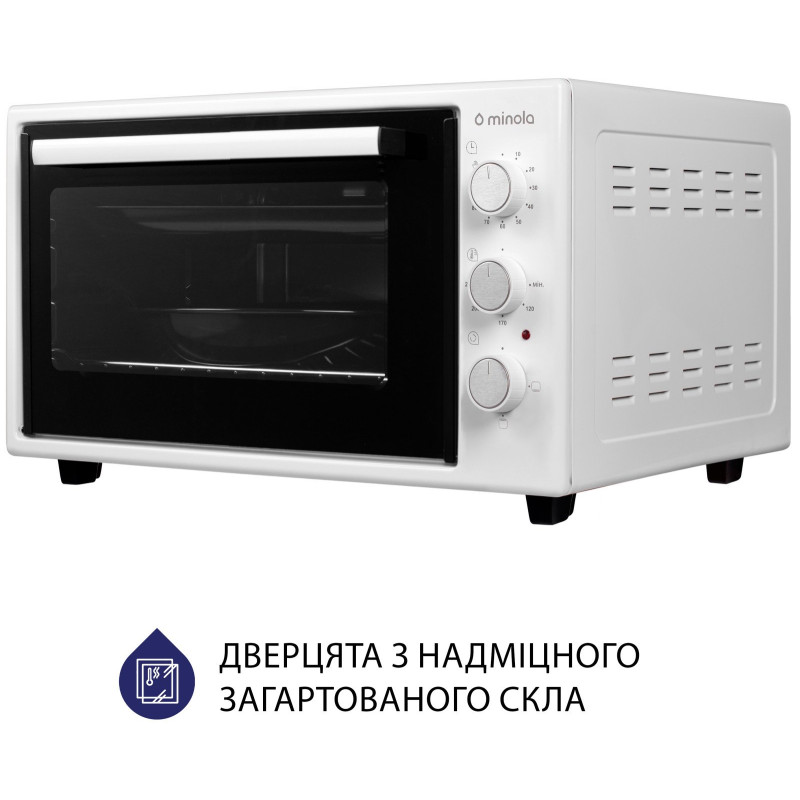 Настільна духовка Minola FOE 3714 WH
