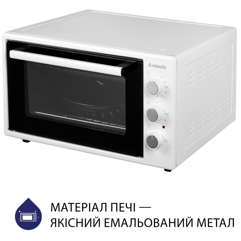Настільна духовка Minola FOE 3714 WH