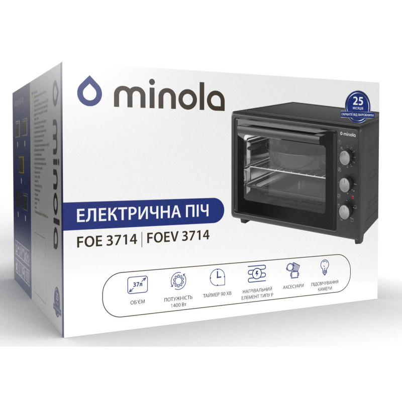 Настільна духовка Minola FOE 3714 WH