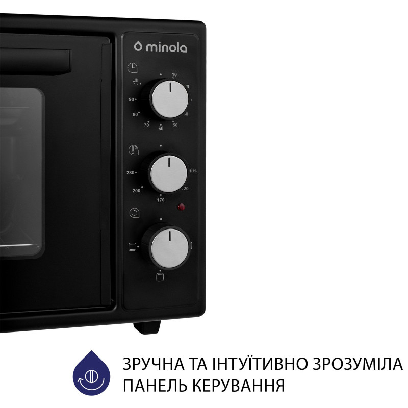Настільна духовка Minola FOE 4815 BL
