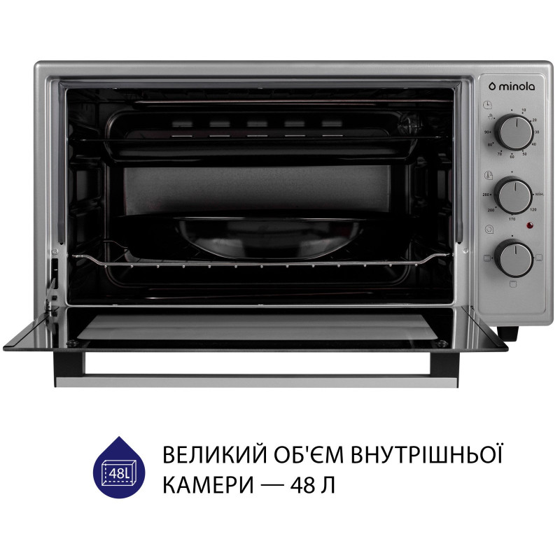 Настільна духовка Minola FOE 4815 GR