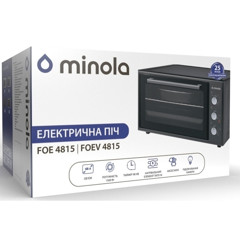 Настільна духовка Minola FOE 4815 GR