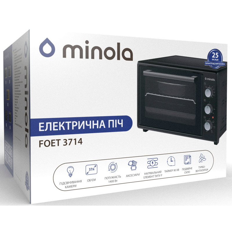 Настільна духовка Minola FOET 3714 UA