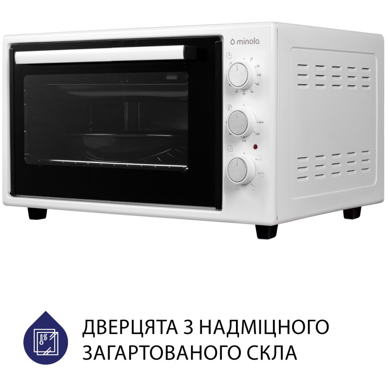 Настільна духовка Minola FOET 3714 WH