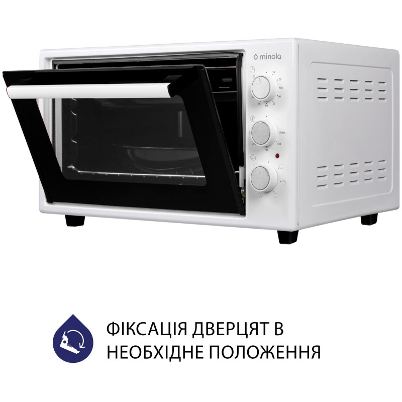 Настільна духовка Minola FOET 3714 WH