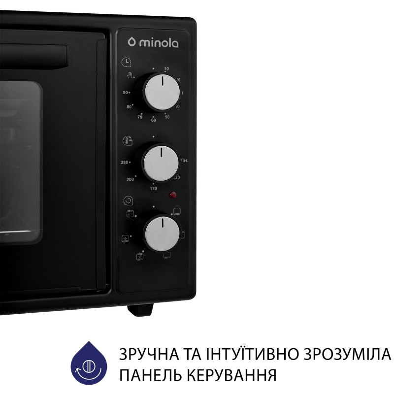 Настільна духовка Minola FOET 4815 BL