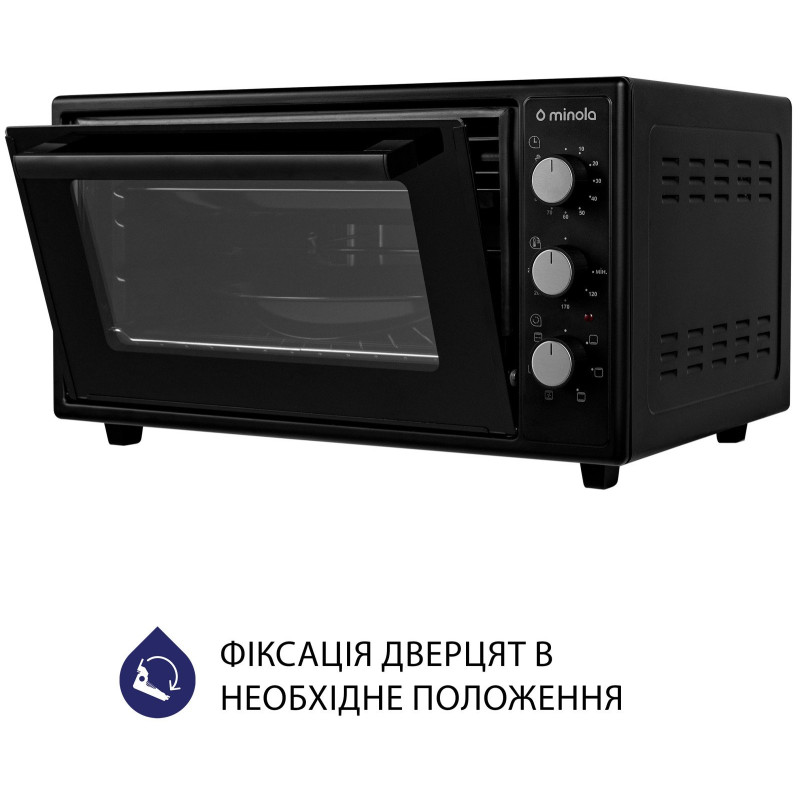 Настільна духовка Minola FOET 4815 BL