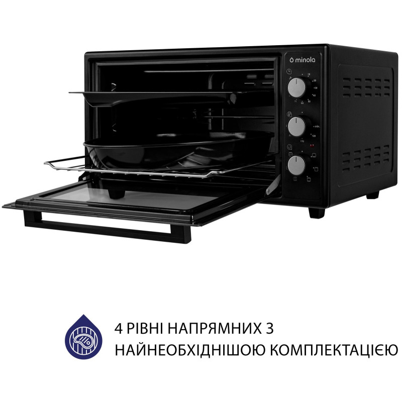 Настільна духовка Minola FOET 4815 BL