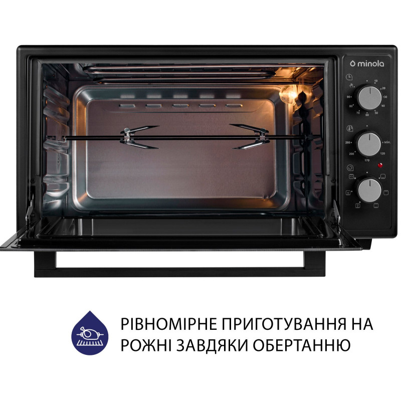 Настільна духовка Minola FOET 4815 BL