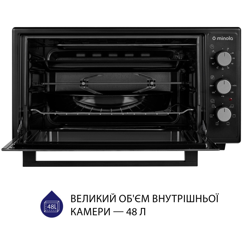 Настільна духовка Minola FOET 4815 BL