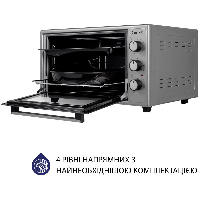 Настільна духовка Minola FOET 4815 GR