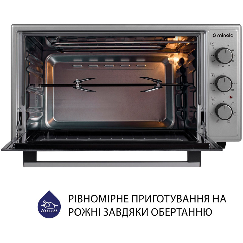 Настільна духовка Minola FOET 4815 GR