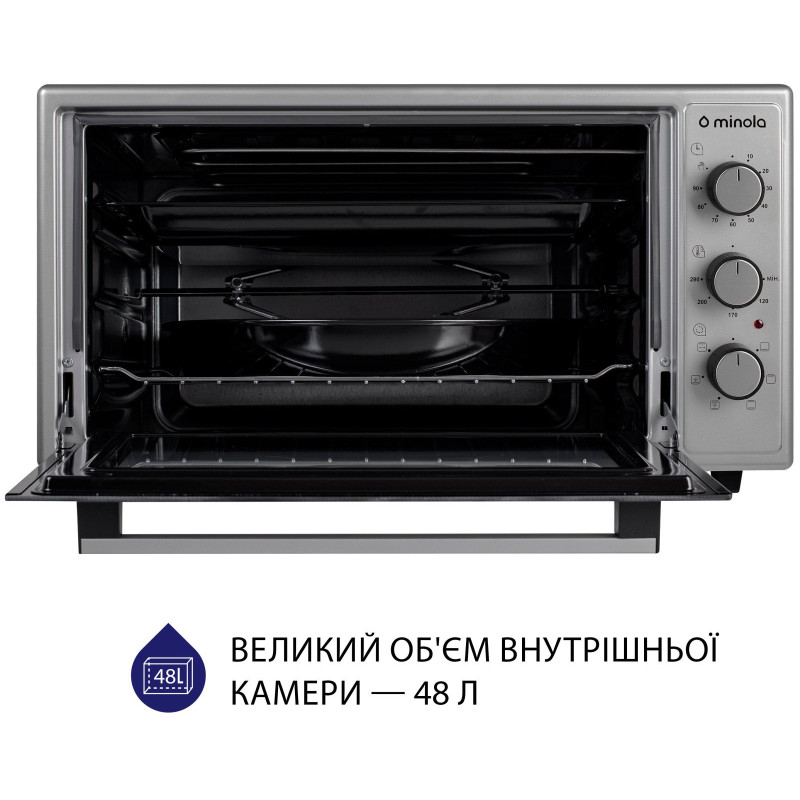 Настільна духовка Minola FOET 4815 GR