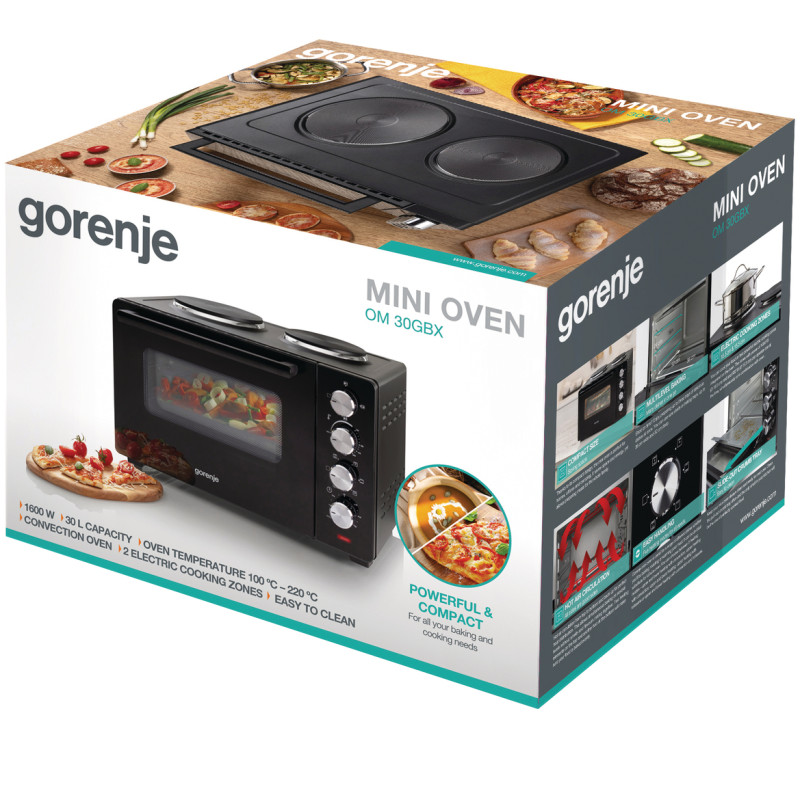 Настільна духовка GORENJE OM30GBX