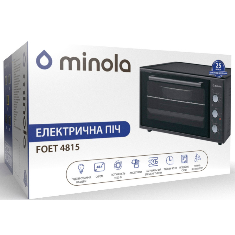 Настільна духовка Minola FOET 4815 UA