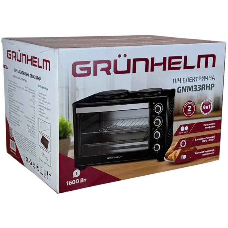 Настільна духовка GRUNHELM GNM33RHP