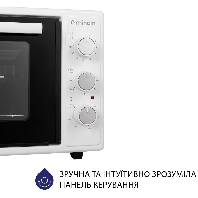 Настільна духовка Minola FOET 4815 WH