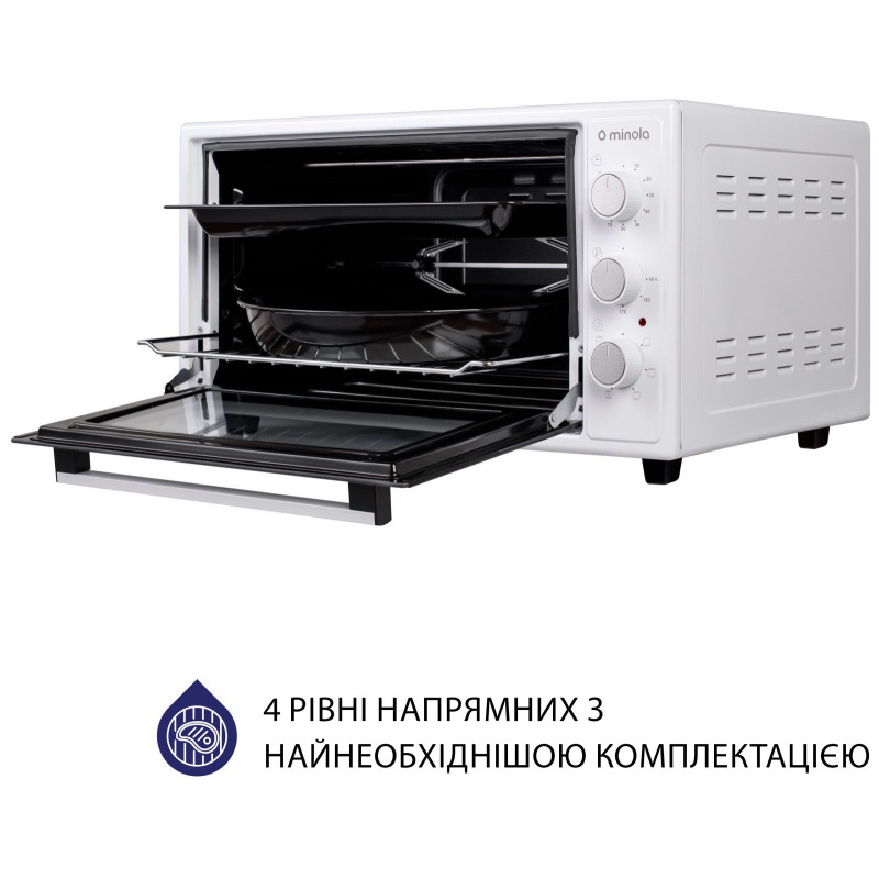 Настільна духовка Minola FOET 4815 WH