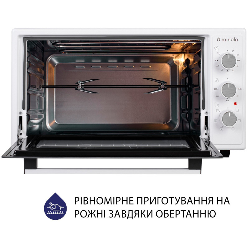 Настільна духовка Minola FOET 4815 WH