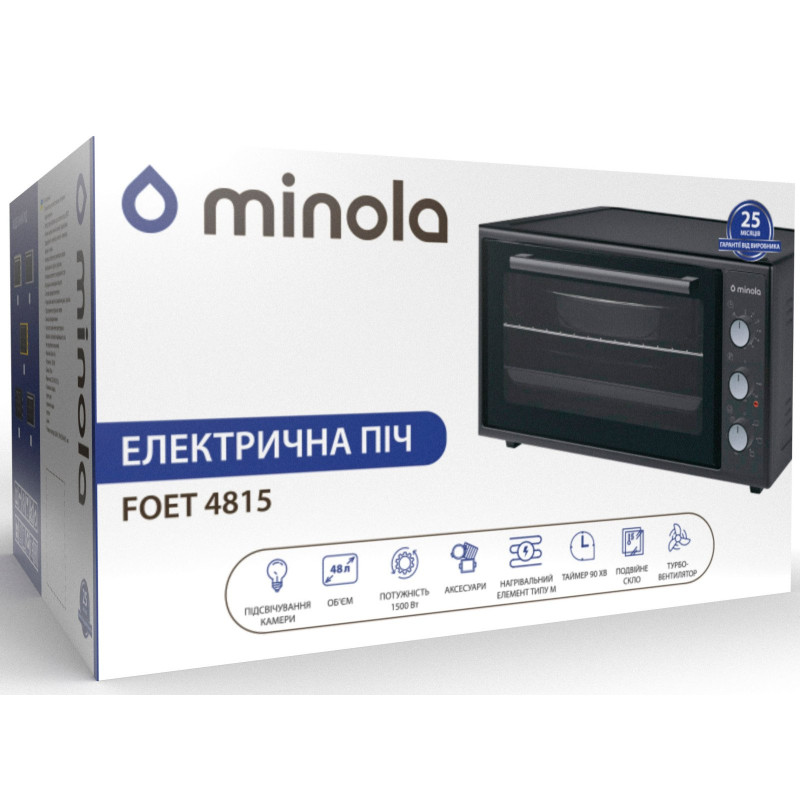 Настільна духовка Minola FOET 4815 WH