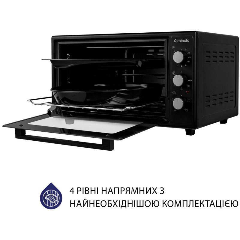 Настільна духовка Minola FOEV 4815 BL