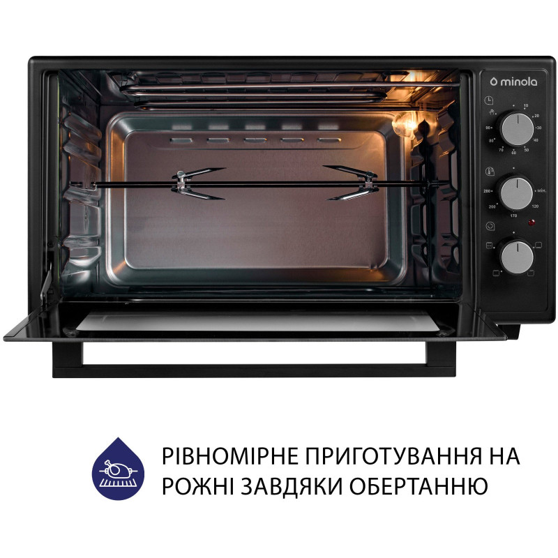 Настільна духовка Minola FOEV 4815 BL