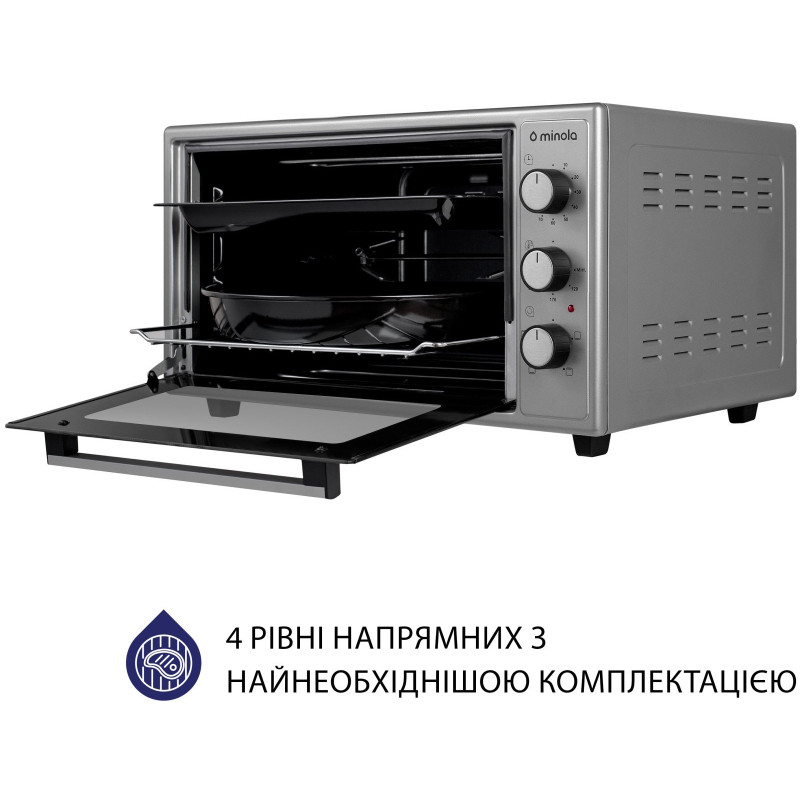 Настільна духовка Minola FOEV 4815 GR