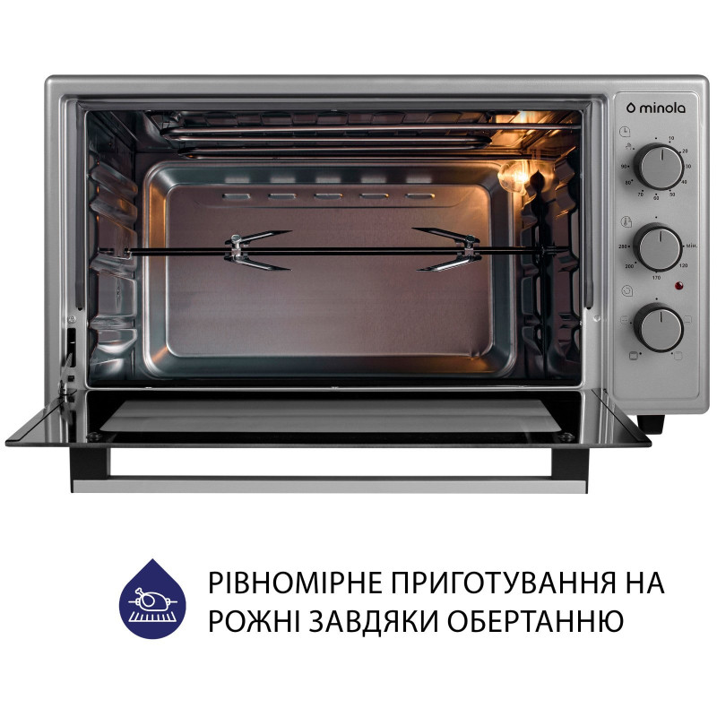 Настільна духовка Minola FOEV 4815 GR